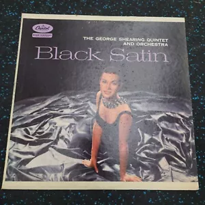 George Shearing Quintet Black Satin 1959 Stereo Capitol LP Vinyl Record Album - Picture 1 of 4
