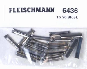 20 SCHIENENVERBINDUNGSSCHUHE MODELL (OHNE MASSIV) ART 6436 FLEISCHMANN - Bild 1 von 2