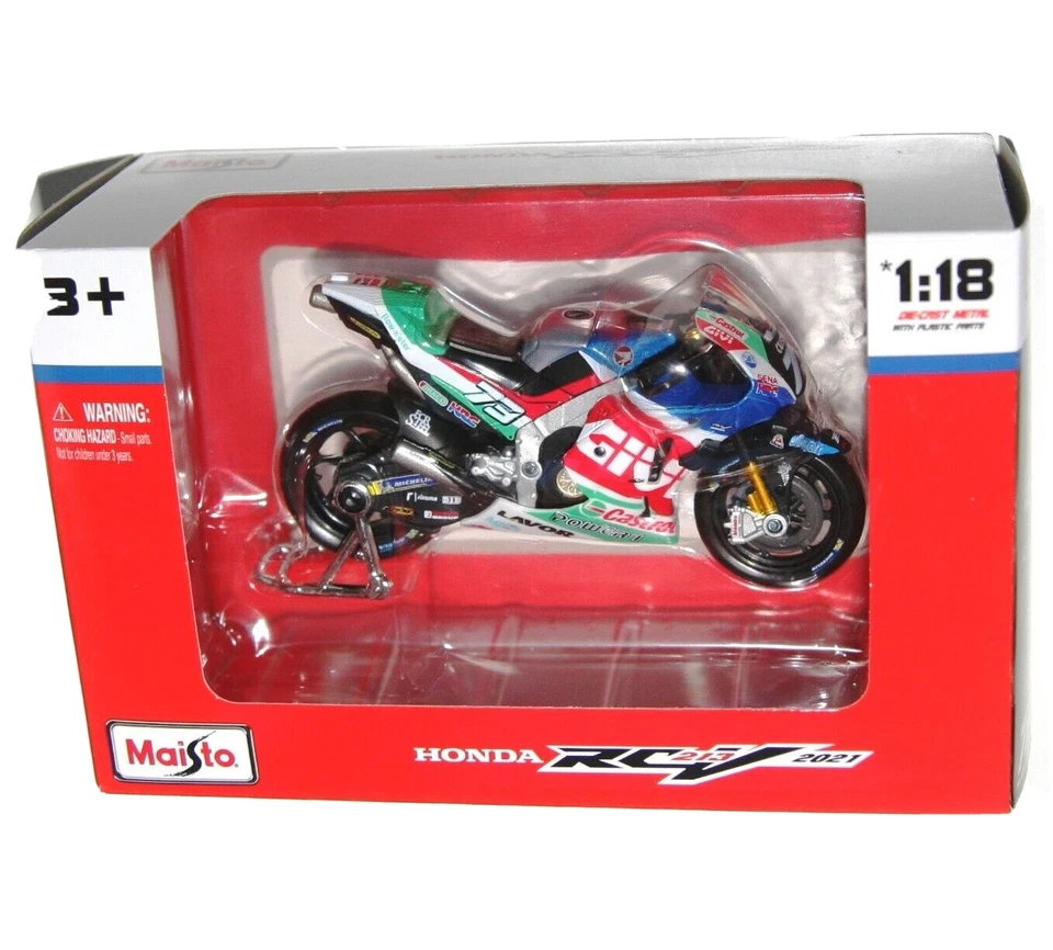 Maisto - HONDA RC213V Repsol Team #73 Alex MARQUEZ (GP 2021) Model Scale 1:18 - Image 1 of 1
