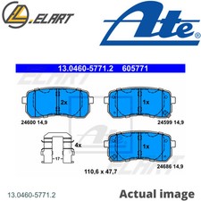 DISC BRAKE PADS SET  FOR KIA CARNIVAL GRAND CARNIVAL III VQ D4HB G6EA J3 ATE