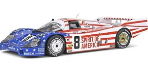 Porsche 954LH Spirit of America #8 Le Mans 24hr 1986 1:18 Scale Model Car Solido - Picture 1 of 3