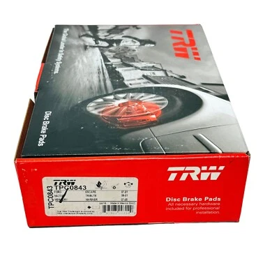 Juego de pastillas de freno de disco delanteras TRW TPC0843, Ford Escape Mazda Tribute Mercury Mariner Foto 1 de 4