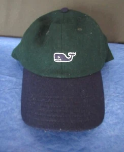 VINEYARD VINES HOLIDAY GREEN BLUE & PLAID WOOL BLEND CAP **NEW** - Picture 1 of 4
