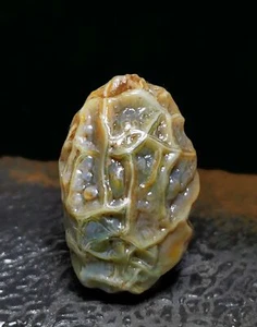 28mm Natural Mongol Gobi Vea Piedra Ágata Espécimen Colección 1123 - Imagen 1 de 3