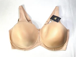 NWT Wacoal Women’s 44DDD Basic Beauty Underwire T-Shirt Bra 853192 Sand - Picture 1 of 8