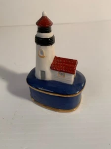 Light House Jewerly Box Vintage - Picture 1 of 7