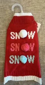 Wagatude Christmas Dog Sweater-sz small-14-17"-Brand NEW with tags - Picture 1 of 9