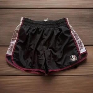 FSU Florida State Shorts Adult XL Black Football Running Casual Gym Walk - Picture 1 of 5