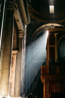 Pipe Organ of Saint Peter's Basilica - Photograph by Bosco (Signed Reverse) - Image 1 of 3