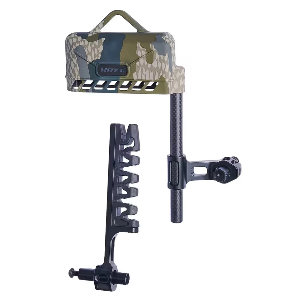 Carcaj Hoyt Superlite 6 flechas 2 piezas, fibra de carbono, camuflaje verde (1957006) Foto 1 de 1