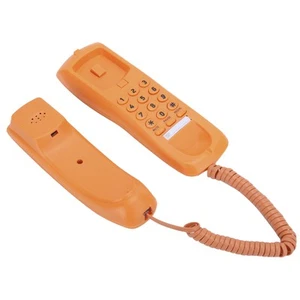 KxT628 Portable Thin Telephone Single Line Corded Desk Phone Ora Fit - Bild 1 von 15
