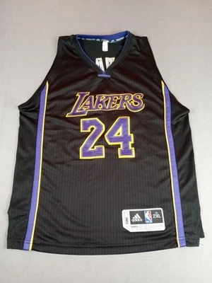 Camiseta Youth 2XL Mamba Los Angeles Lakers Adidas Hollywood Night Kobe Bryant #24 - Imagem 1 de 4