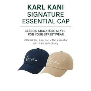 NUEVO Karl Kani Gorra Signature Essential Gorra de béisbol Logo Streetwear Unisex Embalaje original - Imagen 1 de 18