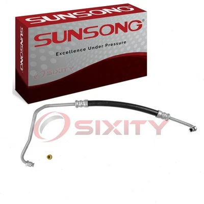 Sunsong Power Steering Pressure Line Hose for 1973-1974 Chevrolet C30 Pickup oi - Image 1 of 4