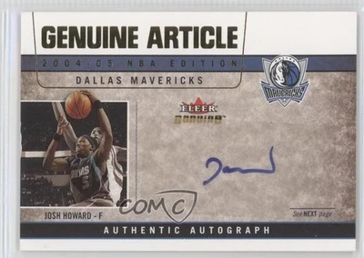 Fleer 2004-05 artículo genuino genuino automático dorado/40 Josh Howard #GAA/JH automático Foto 1 de 2