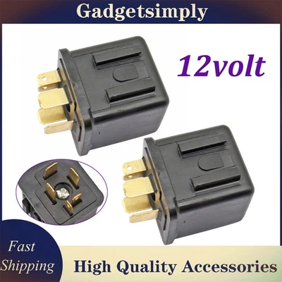 NEW FITS FOR ISUZU NPR NQR 1994-2016, NPR-HD 2003-16 2SETS 12VOLT RELAY STARTER - Image 1 of 4