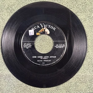 Elvis Presley Money Honey ￼45 Vinyl Vintage Record 1950s One Sided Love Affair ￼ - Bild 1 von 3