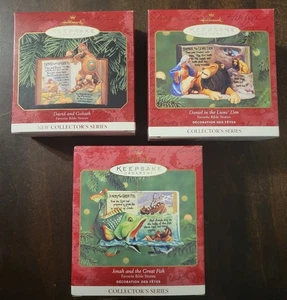 Hallmark Andenken Lieblingsbibel Geschichten Serie 3er Set David - Jona - Daniel - Bild 1 von 7