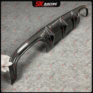 Carbon Fiber Rear Bumper Diffuser Lip Fit For Mercedes Benz SLK55 R171 2005-2008 - Bild 1 von 7