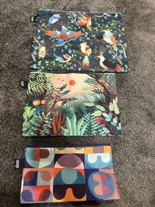 NEW LOQI Recycled Zip Pocket Set 3pce - Picture 1 of 2