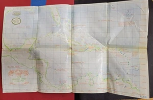 1987 Pirates! (Nintendo, NES) Poster Map ONLY ULT-8U-US Printed In Japan - Picture 1 of 3