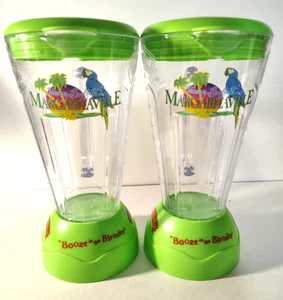 2 Jarra Margaritaville Booze in the Blender 16 OZ Taza Margarita Jimmy Buffet - Imagen 1 de 5