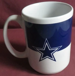 NEW, DALLAS COWBOYS "STAR", NFL Football, 15 oz. MUG CUP, Logo Brands - Picture 1 of 2