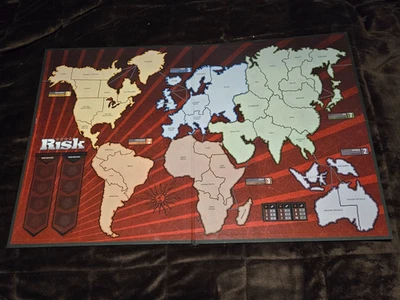 Juego de mesa Risk 2008 reemplazo de tablero de mapas Foto 1 de 4