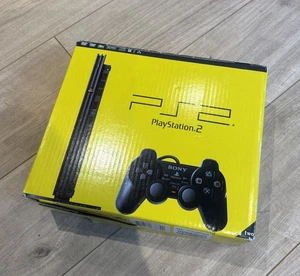 *BOXED* Sony PlayStation 2 Slim - Picture 1 of 3