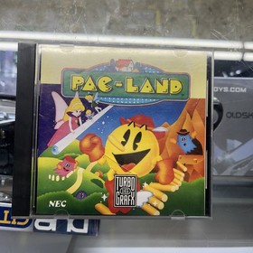 Pac-Land (TurboGrafx-16, 1989) Game Manual Case E!