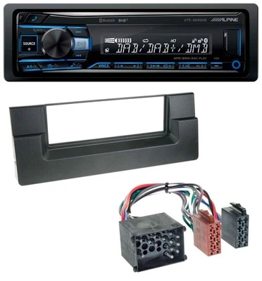 Alpine USB Bluetooth DAB MP3 Autoradio für BMW 5er (E39) X5 (E53) Rundpin - Bild 1 von 4