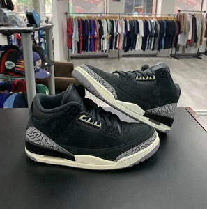Jordan 3 Off Noir Talla 10 Mujer’s (8.5 Hombre’s, Usado, Sin Caja) - Imagen 1 de 8