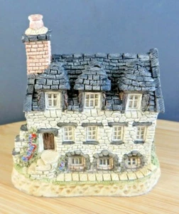 1989 David Winter British Traditions Cottage Figurine Burns Reading Room - Picture 1 of 12