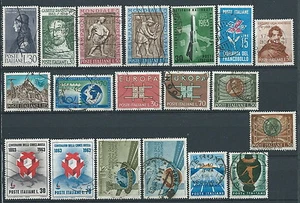 1963 ITALIA USATO ANNATA 19 VALORI - ED03 - Picture 1 of 1