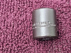 Proto 6913M, 13mm Standard Imapct Socket, 1/4" Drive, 6 Point, New Old Stock #1 - Picture 1 of 5