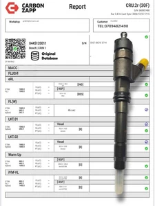 Iveco Daily 2.3D Bosch Diesel Injector 0445120011 0986435506 - Picture 1 of 2
