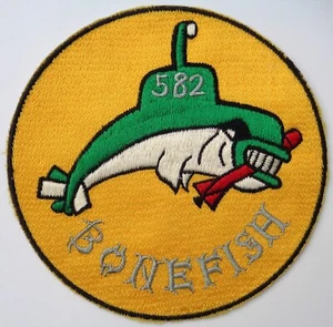 Vietnam era USS Bonefish SS-582 submarine patch Japanese made - Picture 1 of 2