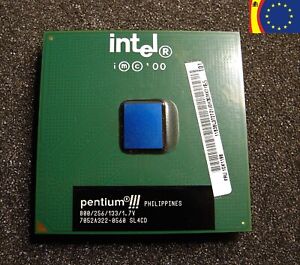 Intel Pentium III 800/256/133/1.7v  SL4CD RB80526PZ800256 MICROPROCESADOR