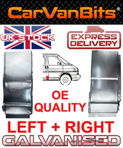 FOR VW TRANSPORTER T4 90-03 B POST PILLAR SIDE REPAIR PLATING B-PILLAR PANEL X2 - Picture 1 of 11