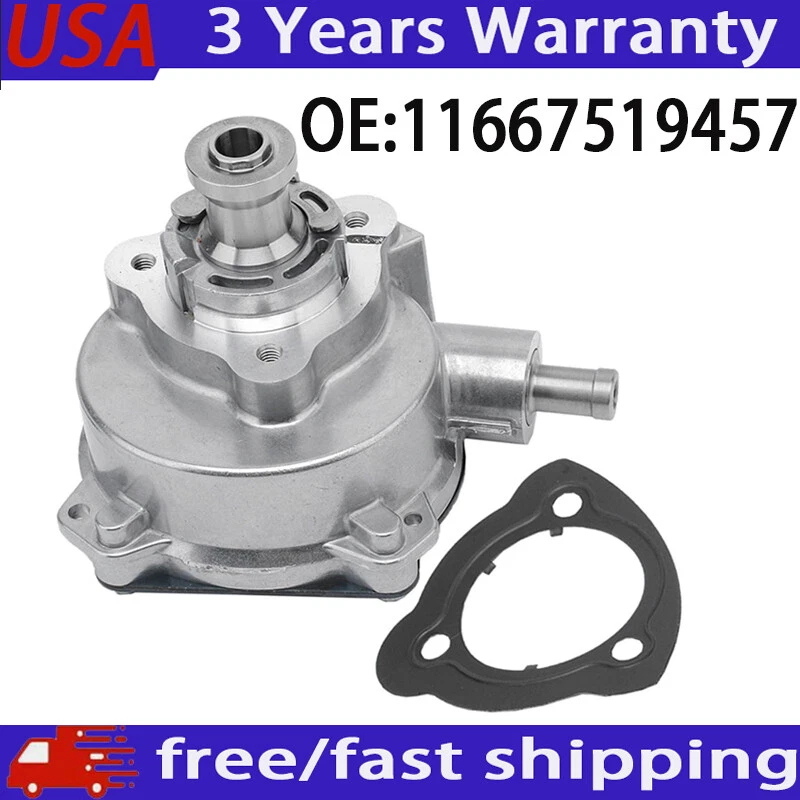 Car Brake Vacuum Pump for BMW 325I 325XI 525I Z4 330I 330XI 525XI 530I 530XI US - Изображение 1 из 4