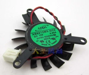 Original ADDA AB6812MX-GC0 NV-1035-C3 12V 0.09A graphics card cooling fan - Picture 1 of 3