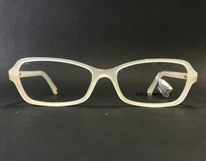 Emporio Armani Eyeglasses Frames EA3009 5082 Ivory Opal Beige Cat Eye 54-16-140 - Picture 1 of 12