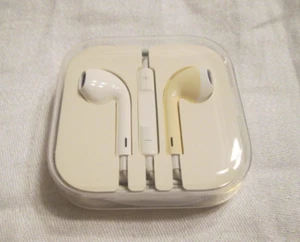 NEW Authentic Apple Wired iPhone iPad iPod Original Ear Buds with Case 3.5mm - Photo 1 sur 2