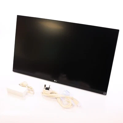 LG 27UK650-W 27" 4K IPS LCD PC Monitor HDR10 HDMI White **No Stand** (Grade A) - Image 1 of 4