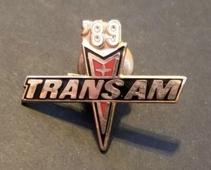 De colección 1989 Pontiac Trans Am Pin Corbata Sombrero Solapa Metal Esmalte Pinback Logotipo Coche - Imagen 1 de 2
