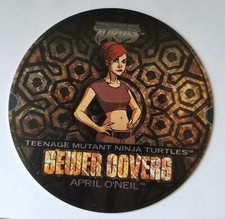 2003 Fleer Teenage Mutant Ninja Turtles Series 1 Sewer Cover April O'Neil 7 of10