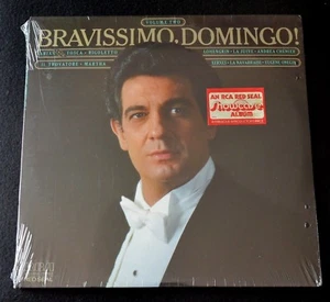 PLACIDO DOMINGO-BRAVISSIMO, DOMINGO VOLUME TWO-OPERA,BAROQUE-1982-SEALED LP - Imagen 1 de 7