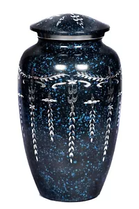 Engraved Cremation Urn for Human Ashes Adult Funeral Urn Handcrafted URNS - Picture 1 of 6