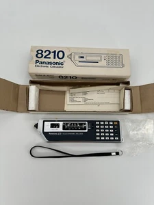 Vintage Panasonic 8210 Electronic Ruler Calculator Model JE-8210U NOS NEW RARE - Picture 1 of 7