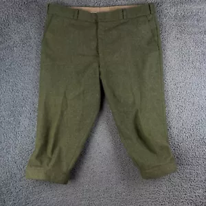 Orvis Breeks Men W41 Green Wool Tweed Original Bayerischer Loden Fabric Shootinf - Picture 1 of 8